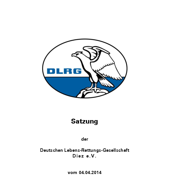 Aktuelle Satzung der Ortsgruppe